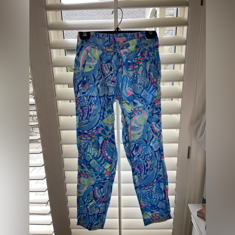 Lily Pulitzer Canvas Joggers